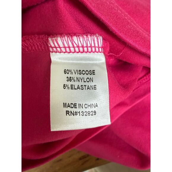 Revolve Superdown Nava Asymmetrical Mini Dress Hot Pink Size XS - Picture 6 of 7